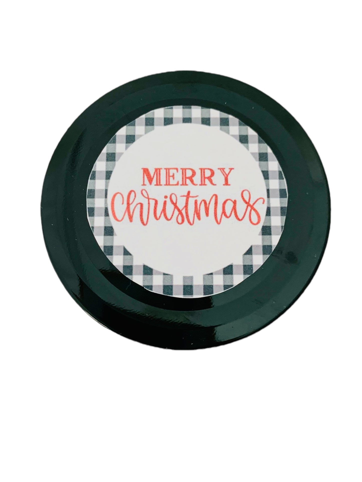 Large Jar Christmas Holiday Black White Buffalo Plaid Frosty Snowman Stocking Stuffer Party Candy Favor Jar FREE SHIPPING