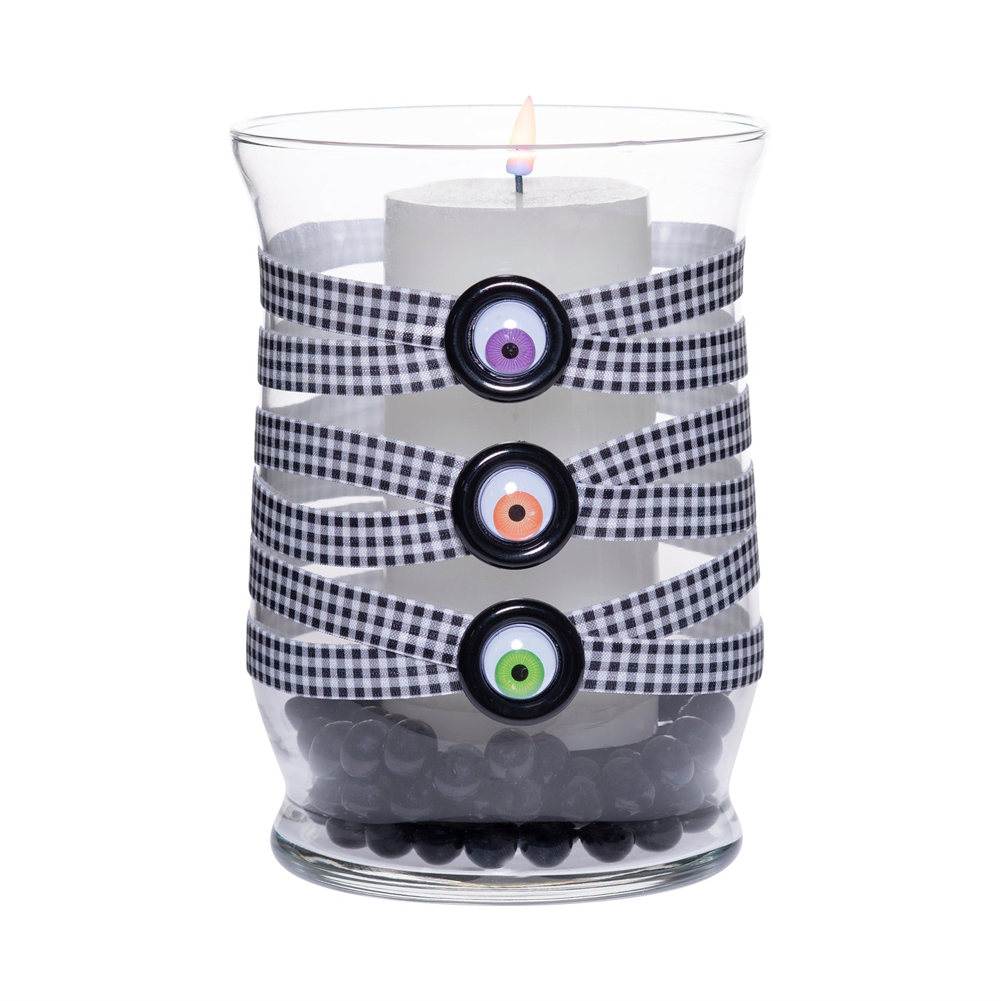 5.5" x 8" Hurricane Black White Buffalo Plaid 5X 6 Purple Orange Green Black Googly Minion Eyes Halloween Collection Complete Set FREE SHIPPING