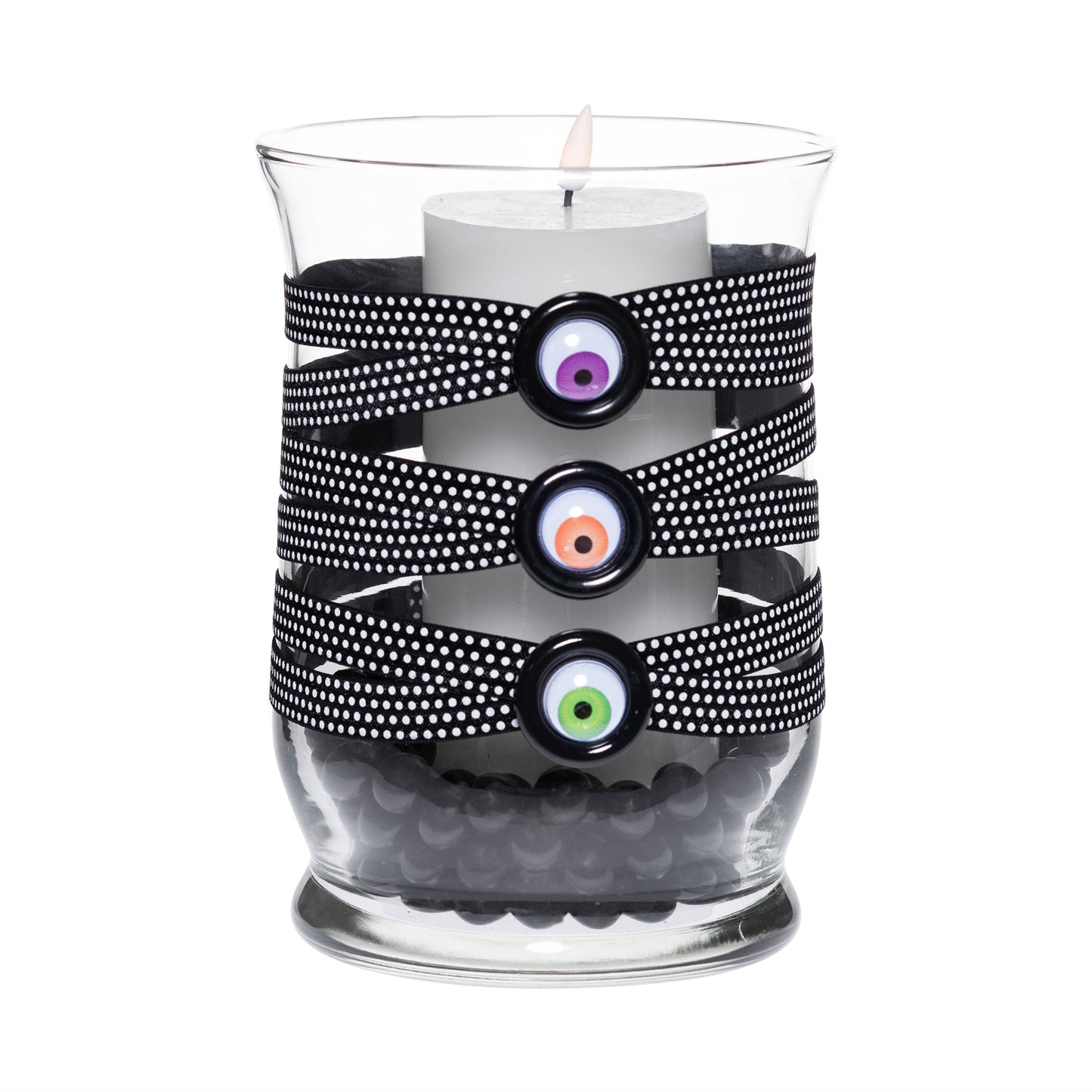 5.5" x 8" Hurricane Black White Polka Dot 5X 6 Purple Orange Green Black Googly Minion Eyes Halloween Collection Complete Set FREE SHIPPING