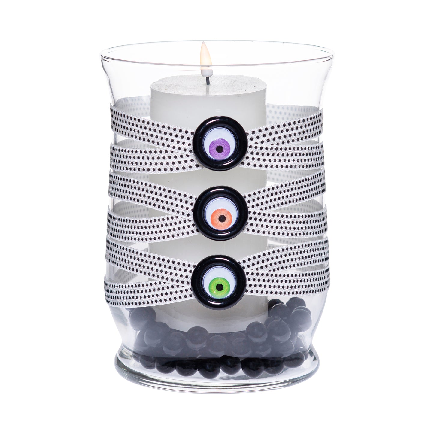 5.5" x 8" Hurricane White Black Polka Dot 5X 6 Purple Orange Green Black Googly Minion Eyes Halloween Collection Complete Set FREE SHIPPING