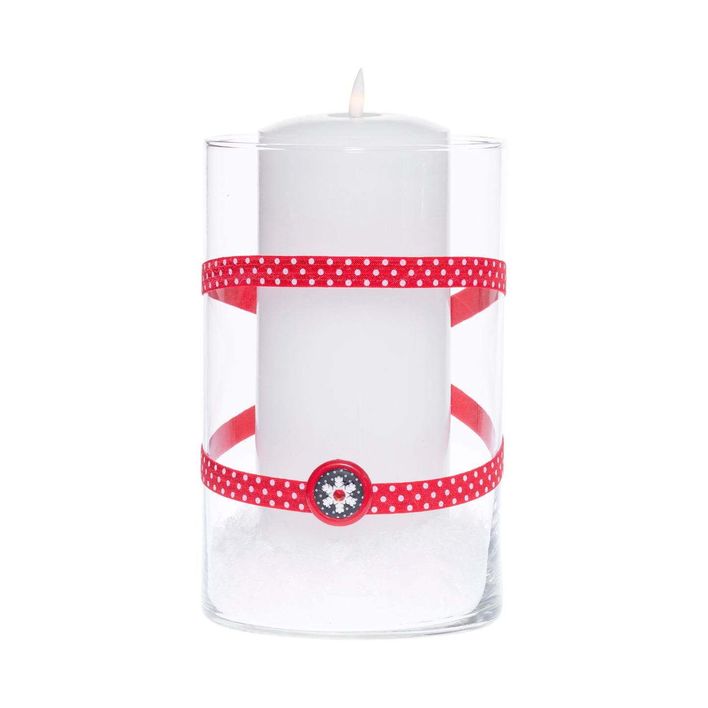 6" x 10" Cylinder Red White Polka Dot 1X 2 Chalkboard Star Merry Christmas Holiday Collection Complete Set FREE SHIPPING