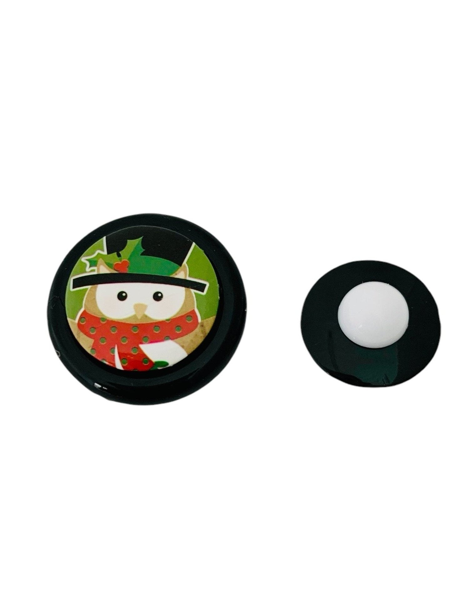 Large Jar Christmas Holiday Black White Buffalo Plaid Top Hat Snowman Fun Stocking Stuffer Children's Table Party Candy Favor FREE SHIPPING