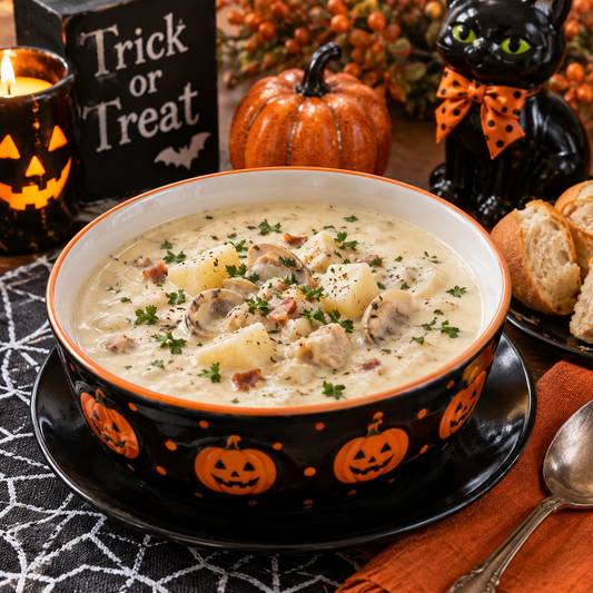 Halloween Clam Chowder - A Wonderful Memory!