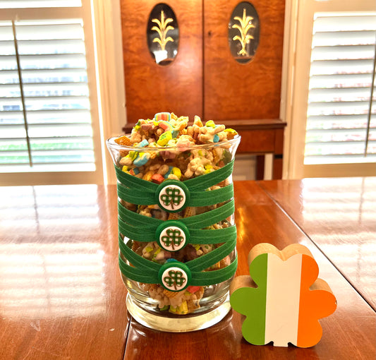 Celebrate St. Patrick's Day with Glass Wrappings and Leprechaun Chow