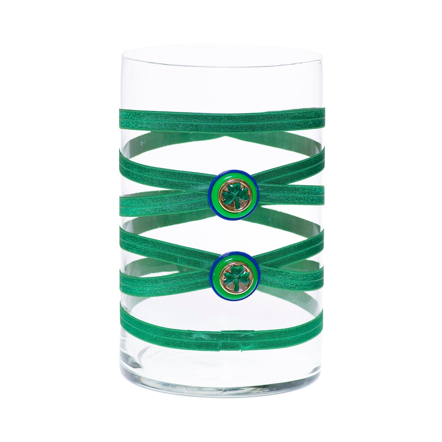 6" x 10" Cylinder Navy Blue Kelly Green 5X 8 Gold Shamrock Heart Notre Dame Football Basketball Irish St. Patrick's Day Collect Sports Collection Complete Set