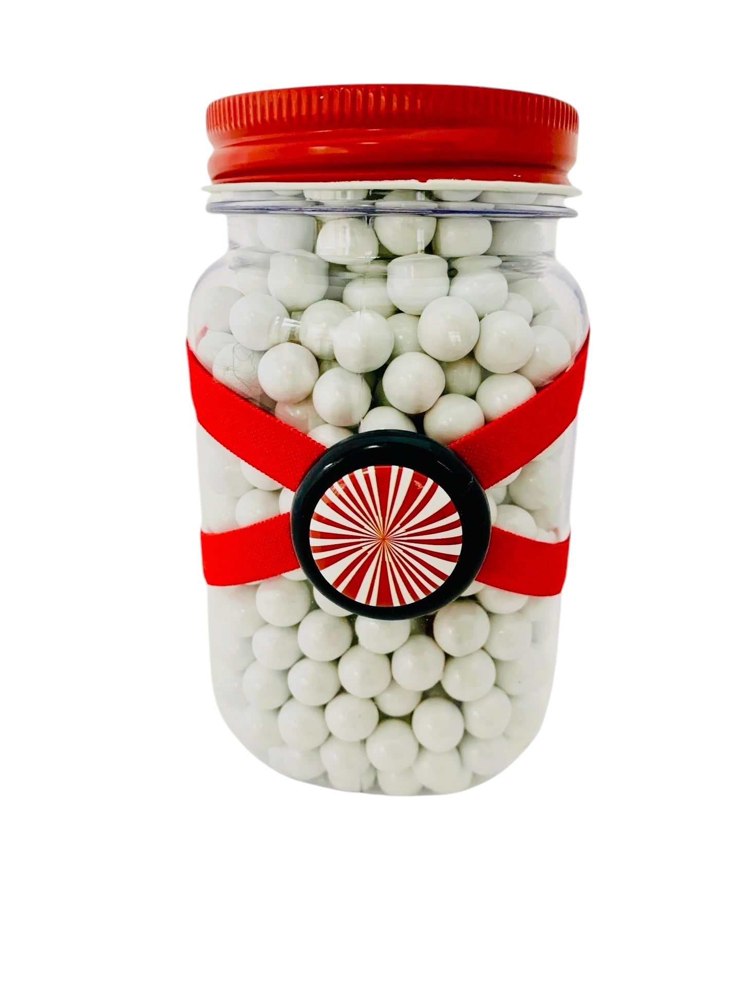 Large Jar Christmas Holiday Red Peppermint Candy Christmas Stocking Stuffer Children's Table Party Favor FREE SHIPPING